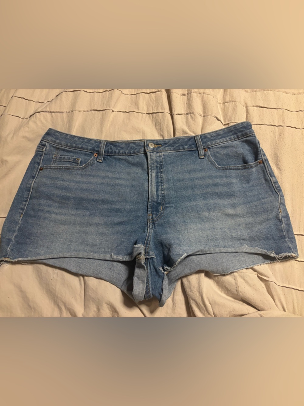 Old Navy High Rise OG Straight Denim Shorts
